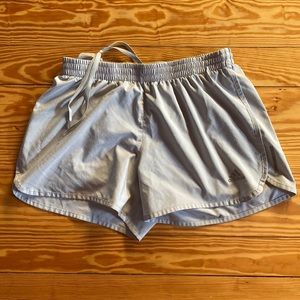Gray Adidas Running Shorts